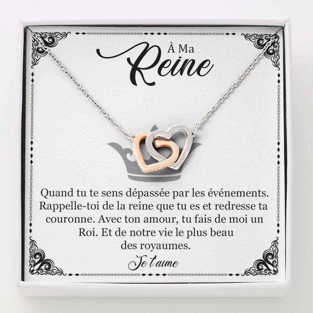 ETERNITY • Collier Déclaration d'amour Double Cœur - Lehnaa